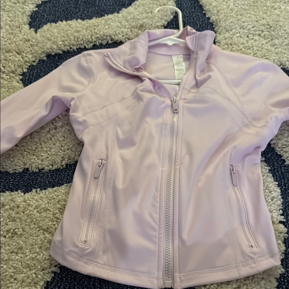 Light Pink Zip-Up Jacket